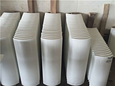 White Nano Crystallized Columns White Nano Crystallized Columns