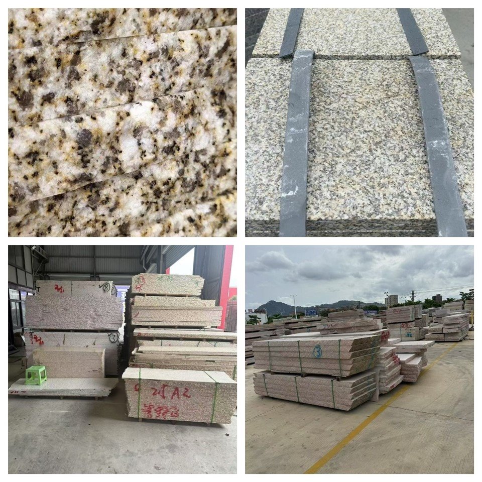Yellow Granite Kitchen Countertops